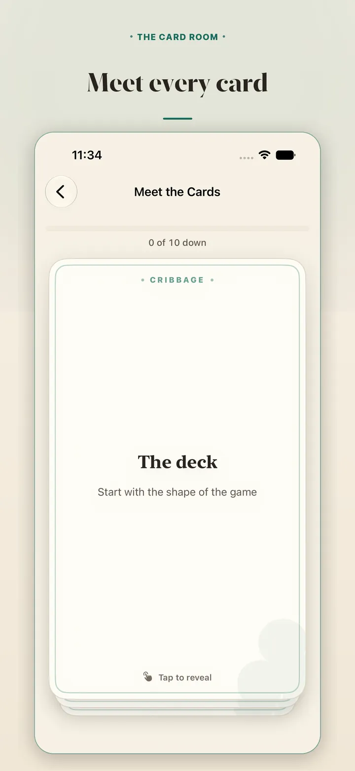 Every card counts. &middot; The Card Room covering values, cuts, and the board